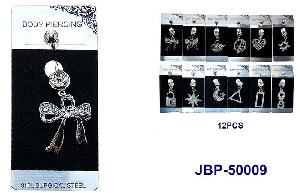 12 Pcs Body Piercing Jewelry - Assorted