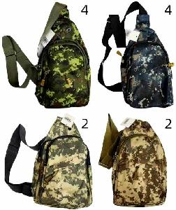 Camo Crossbody Chest Bag & Purse - Assorted