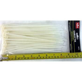 Wholesale 8" 50pcs white cable tie