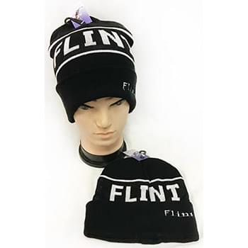 Wholesale Winter Knitted Beanie Hat Flint Toboggan Hats
