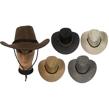Wholesale Tweed Cowboy Hat with Hat Band