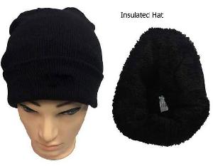 Solid Color Black Winter Hats