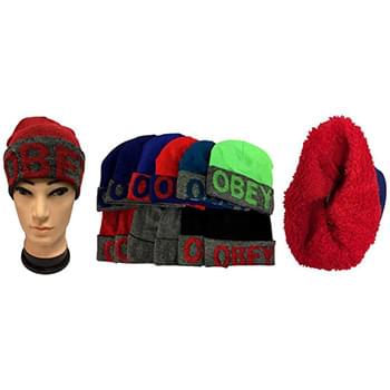 Wholesale Winter hat with Plush Lining inside