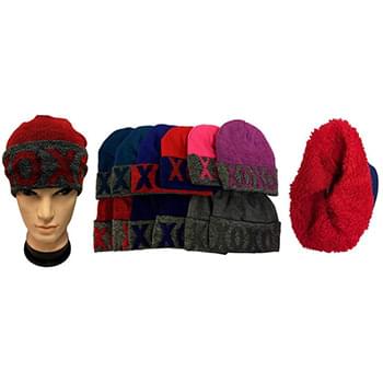 Wholesale XOXO Plush Lining Winter Hat