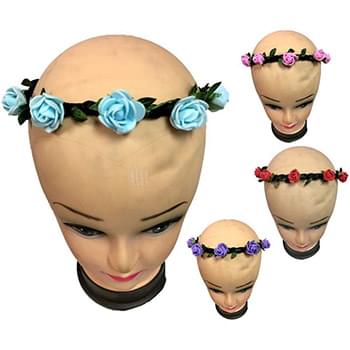 Wholesale Flower Head Band assorted colors