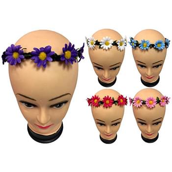 Wholesale Flower Headbands ast colors