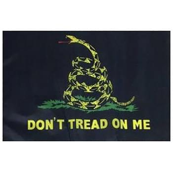Wholesale Gadsden Flag Don't Tread On Me Black Background Yellow Snake
