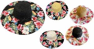 Flower Style Lady Sun Hat/ Summer Hat