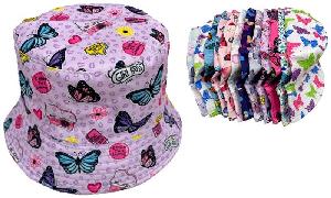 Kids/Children Butterfly Bucket Hat