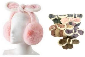Super Soft Earmuffs with Bow Tie on Top