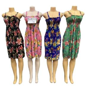 Wholesale Simple Strapes Dresses Bright Colors