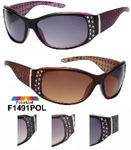 Polarized Rhinestone Sunglasses