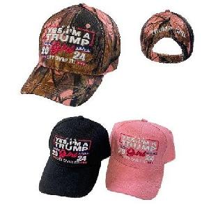 Wholesale Yes I'm a Trump Girl, Get Over It Baseball Hat