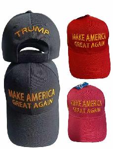 Wholesale Trump Hat MAKE AMERICA GREAT AGAIN 45-47" Baseball Hats/Caps 