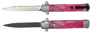 OTF Out The Front Pocket Knife - Pink