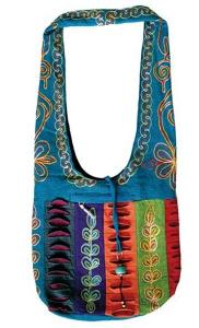  Wholesale Embroidered Razor Cut Handmade Hobo Bags