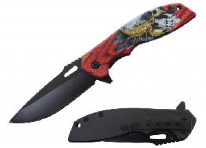 Scorpion Assisted Knife w/ABS Handle 8.25" overall