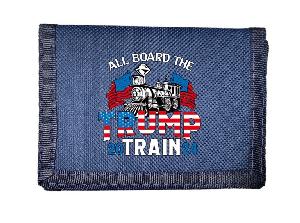 All Board The TRUMP TRAIN 2024 Wallet  assorted colors