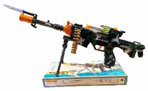 Wholesale Camouflage Machine Toy Gun W/ Lights & Sounds