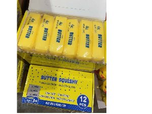 Salted Butter Bar Fast Rising Squishy TOY (NOT REAL FOOD)