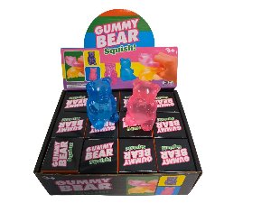 Squishy Maltose Filled Fidget Toys Gummy Bear (NOT REAL FOOD)